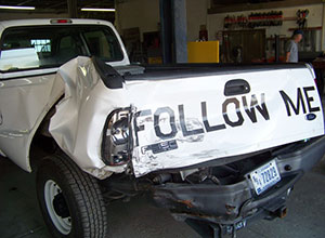 Ford 350 - Totaled